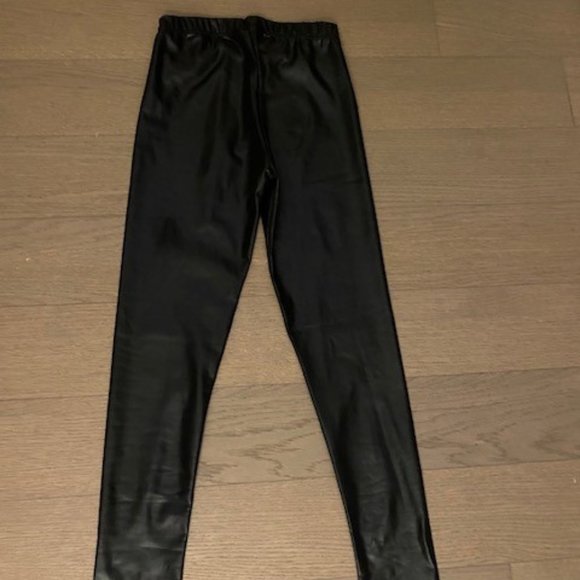 Zara Faux Leather Leggings - Picture 7 of 7